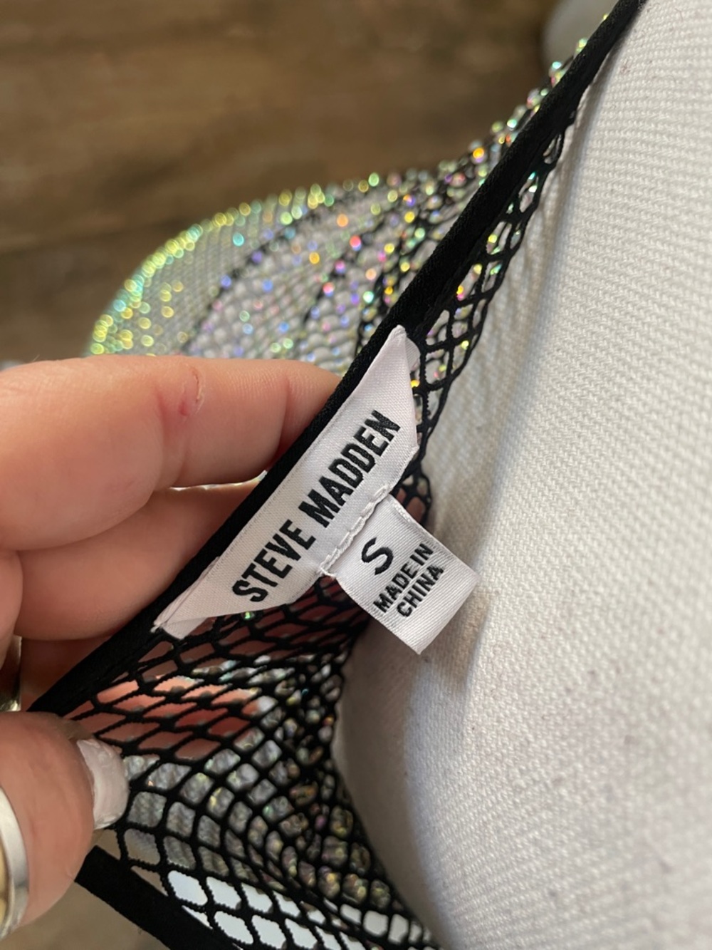 Steve Madden Rhinestone Dress - Picture 5 of 6